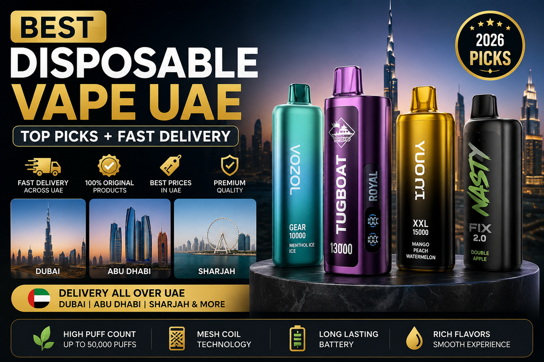 Best Disposable Vape UAE 2026 – Top Picks + Fast Delivery