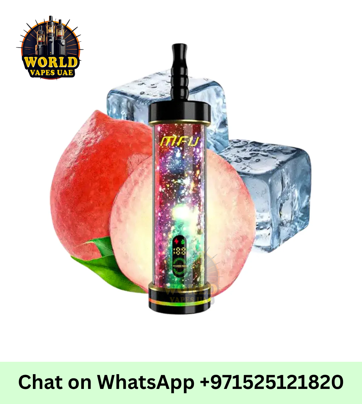 MFU SHISHA X2 Hookah 60000 Puffs Disposable Vape | UAE