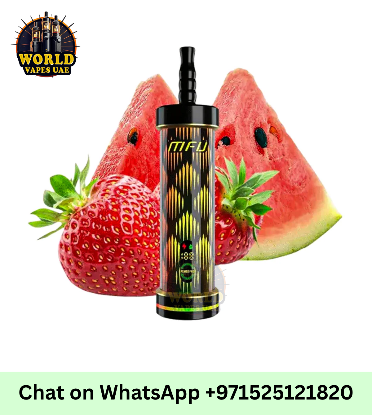 MFU SHISHA X2 Hookah 60000 Puffs Disposable Vape | UAE