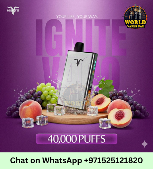 Buy IGNITE V400 40000 Puffs Disposable Vape in Dubai, UAE | 5% Nicotine