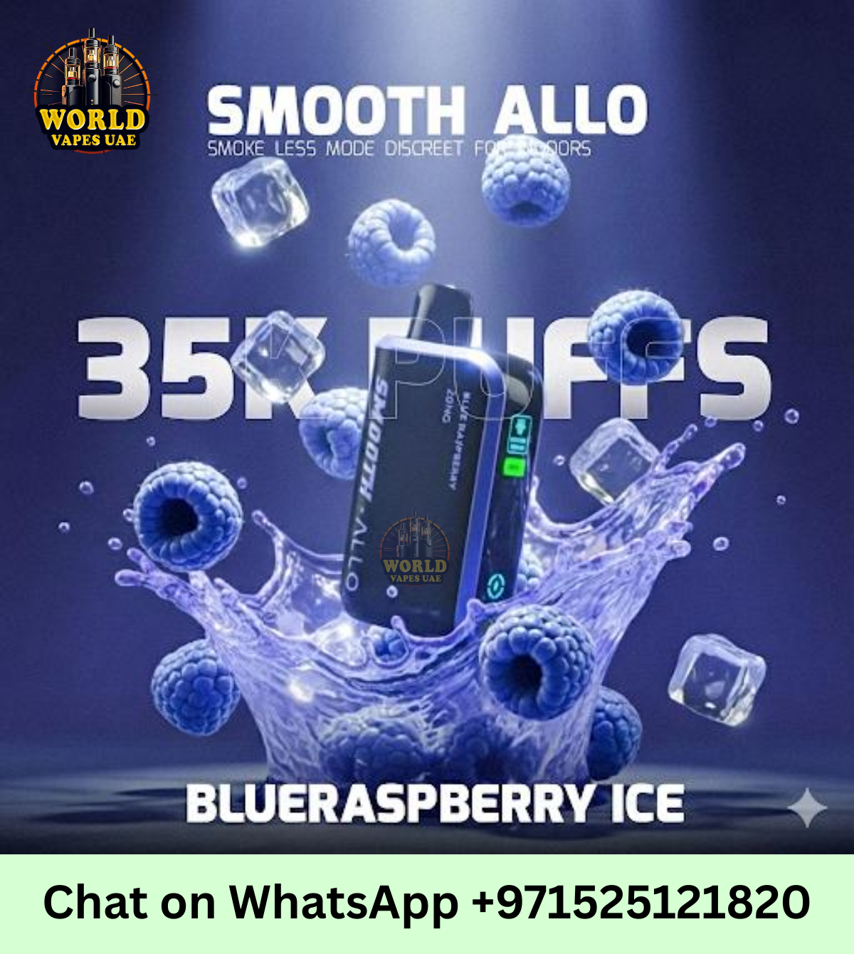 Smooth Allo 35000 Puffs Disposable Vape – Dual Mode & LED Screen UAE