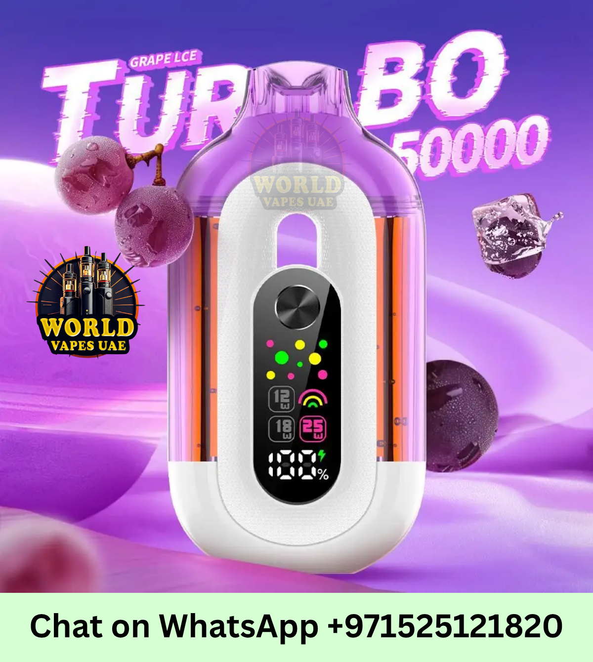 Bounce Turbo 50000 Puffs Disposable Vape | Dual Mesh & Power Control UAE