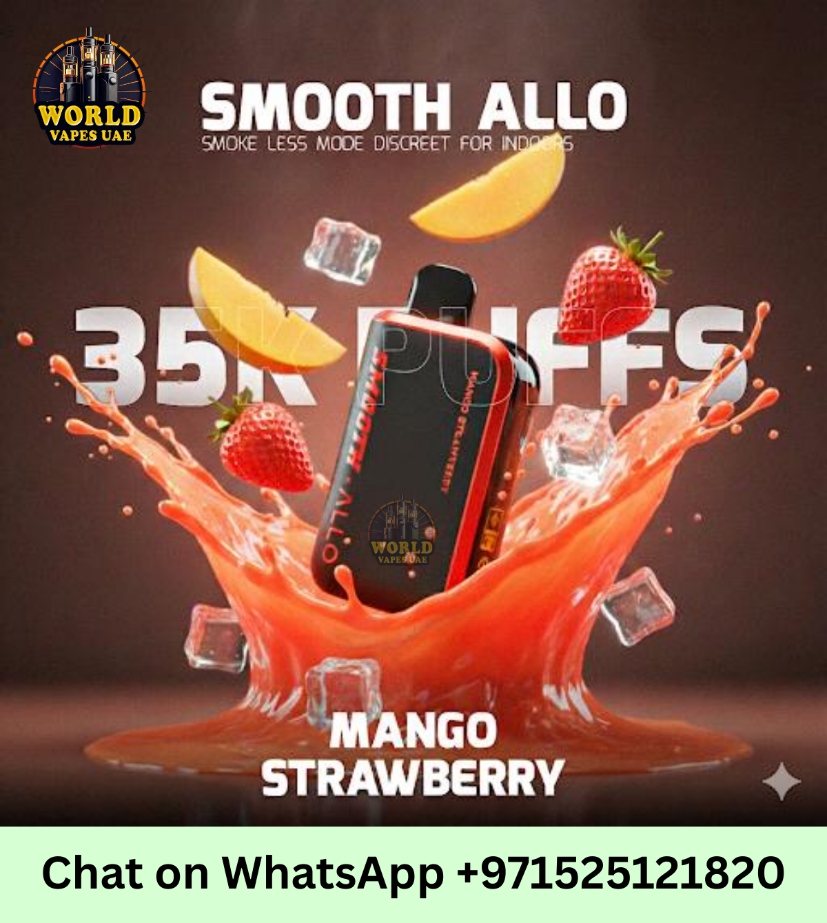 Smooth Allo 35000 Puffs Disposable Vape – Dual Mode & LED Screen UAE