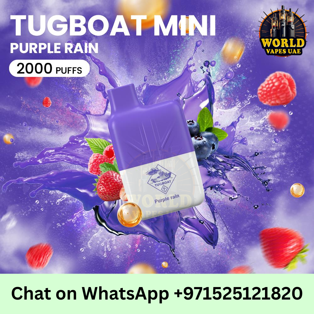 Tugboat Mini 2000 Puffs 2% Disposable Vape – Available in Dubai & UAE