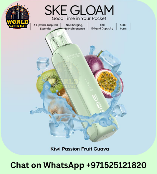 SKE Gloam 5000 Puffs Disposable Vape 20mg | Rechargeable MTL | UAE