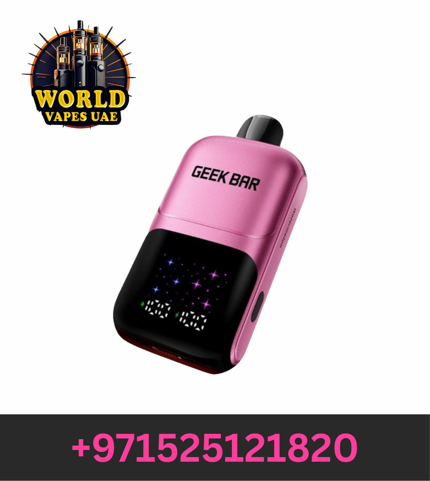 Buy Geek Bar 2GO 50K Puffs Disposable Vape with Dual Flavors Dubai