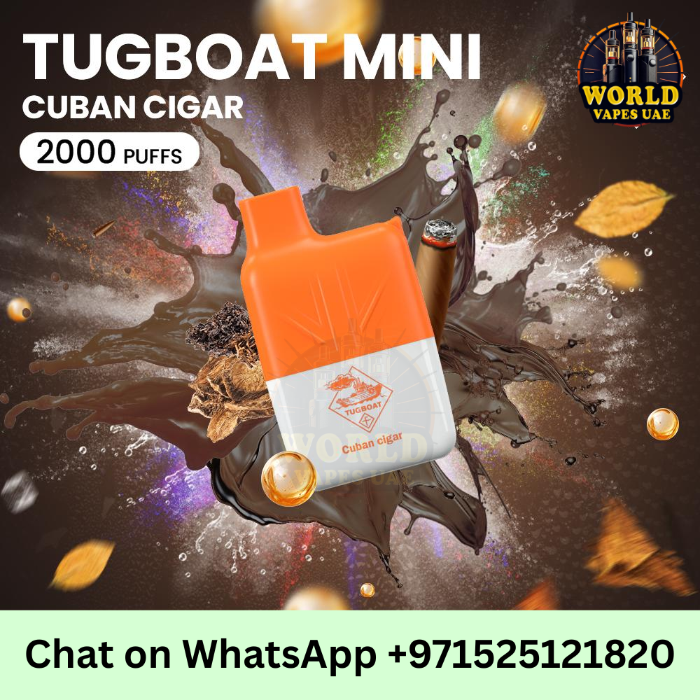 Tugboat Mini 2000 Puffs 2% Disposable Vape – Available in Dubai & UAE