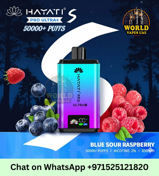 Hayati Pro Ultra Plus 50,000 Puffs Disposable Vape - 20mg Nic Salt
