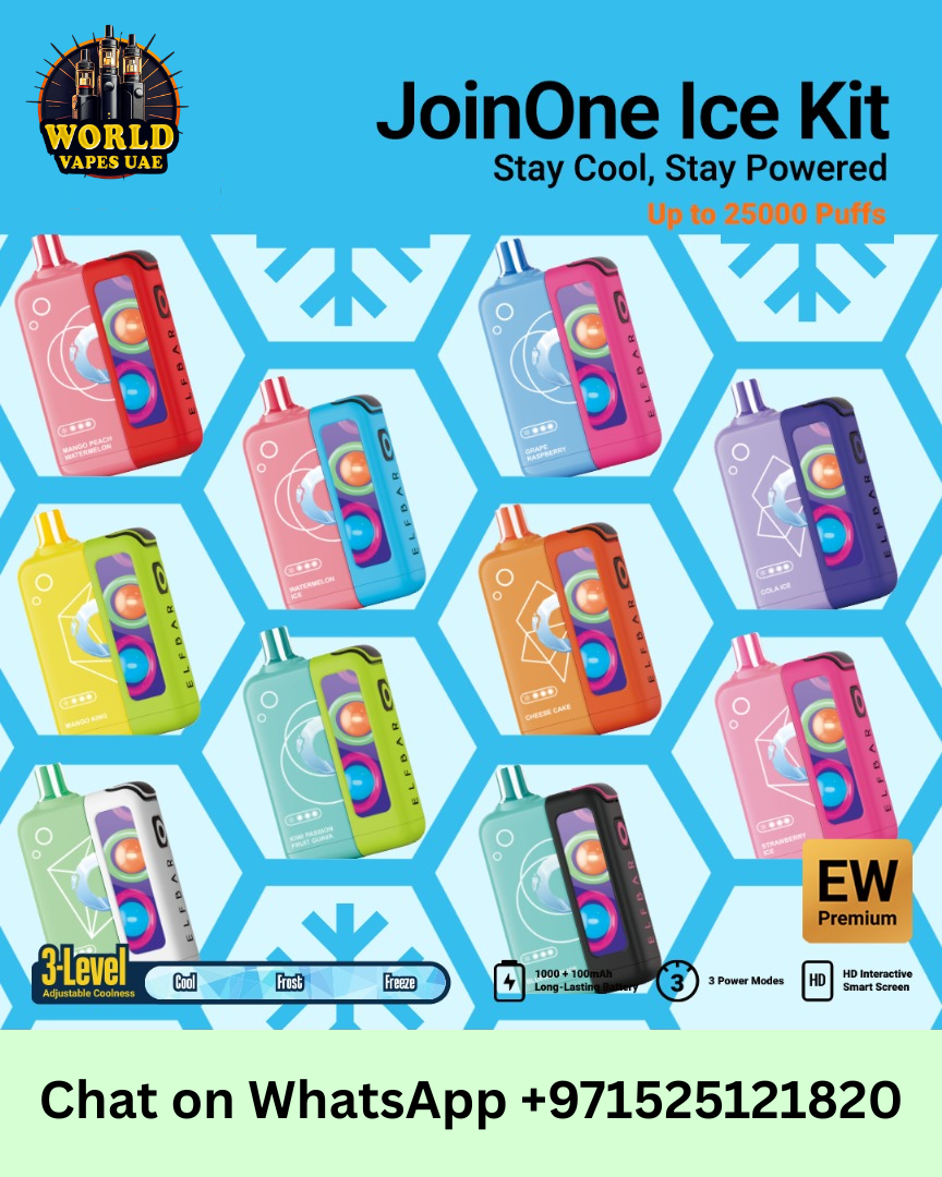 ELF BAR JoinOne Ice Kit 25000 Puffs Disposable Vape | UAE