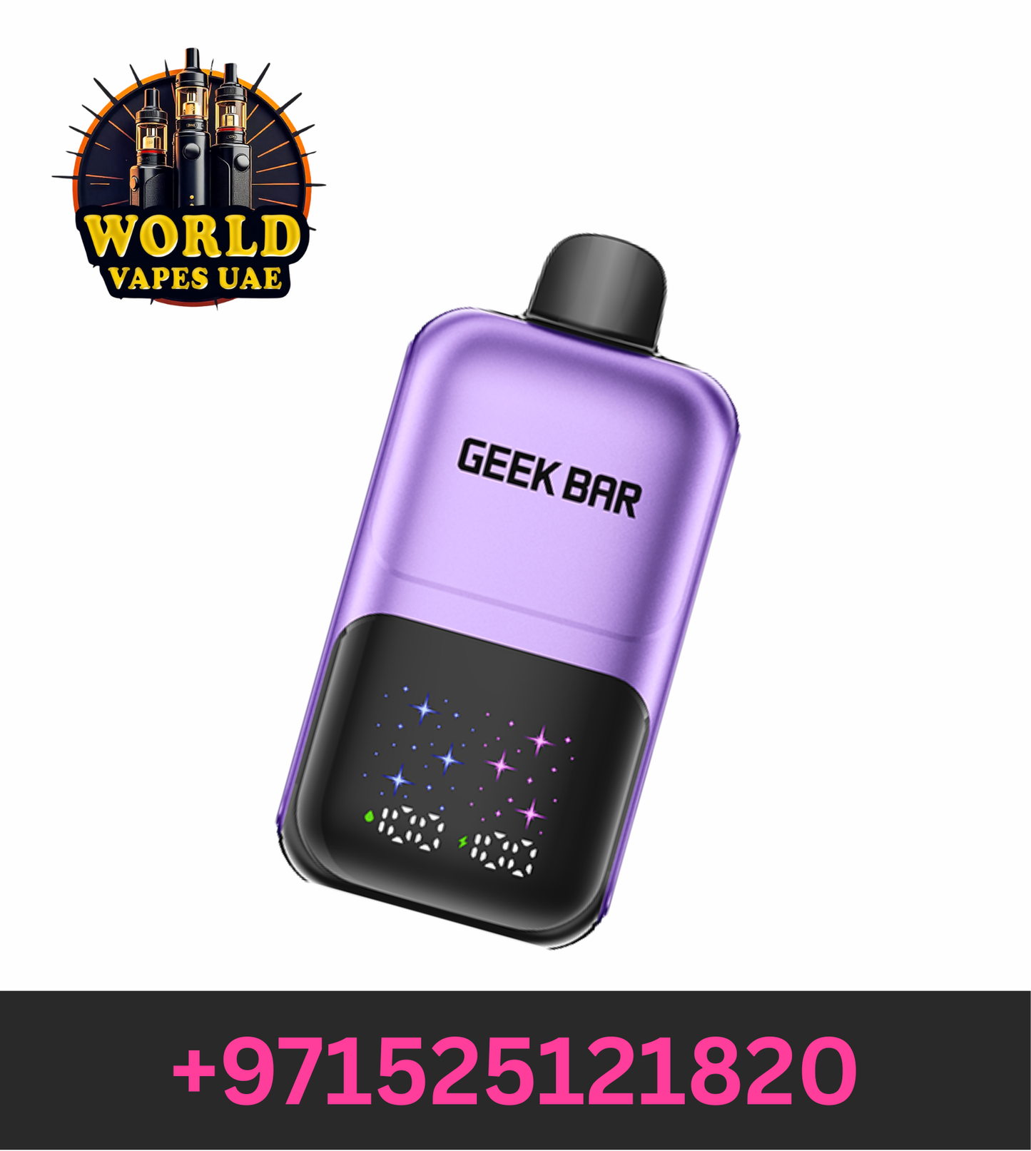 Buy Geek Bar 2GO 50K Puffs Disposable Vape with Dual Flavors Dubai