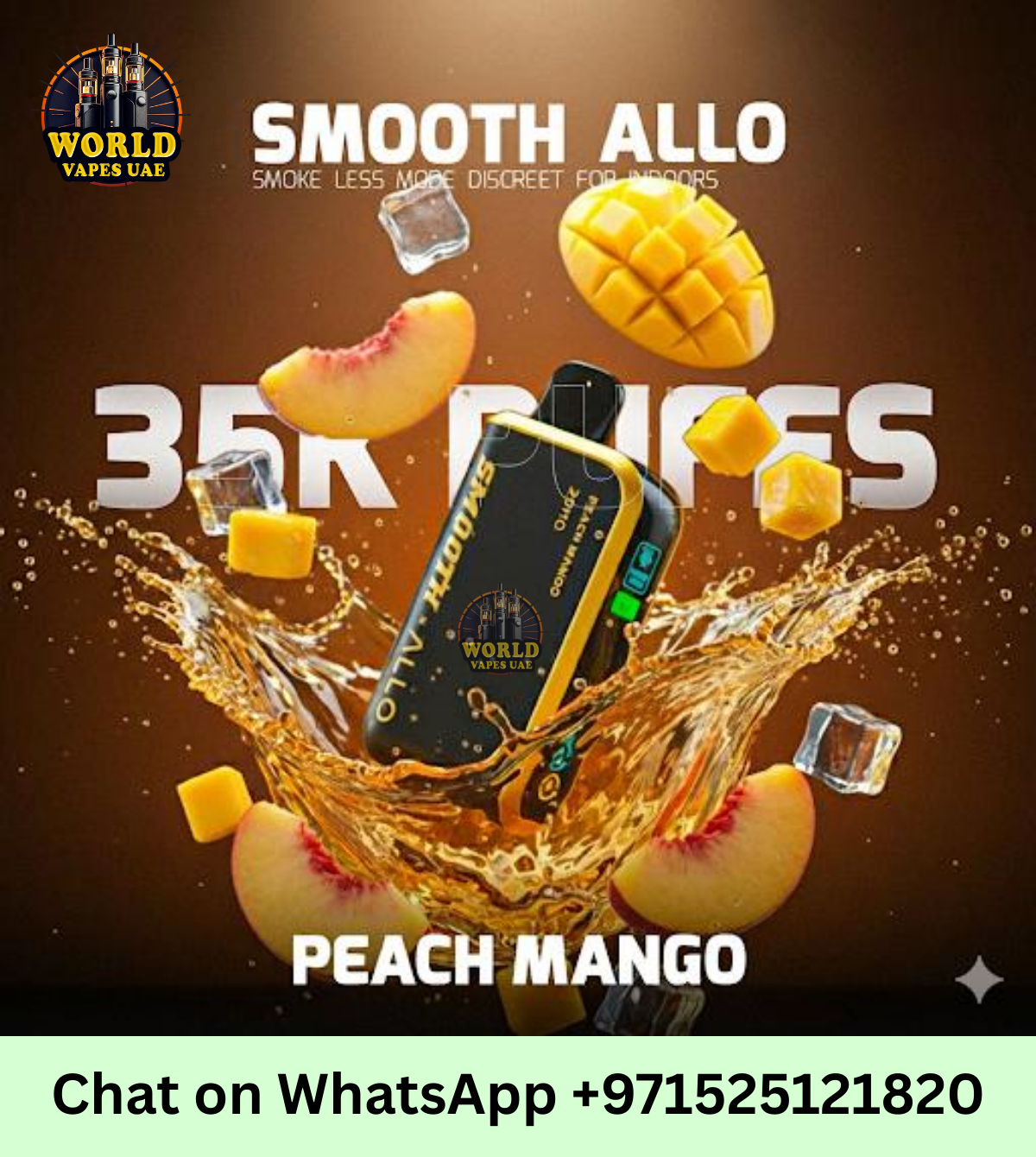 Smooth Allo 35000 Puffs Disposable Vape – Dual Mode & LED Screen UAE