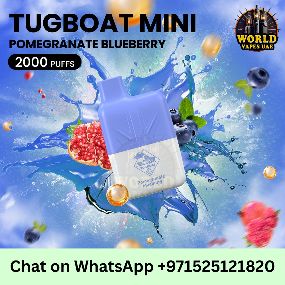 Tugboat Mini 2000 Puffs 2% Disposable Vape – Available in Dubai & UAE