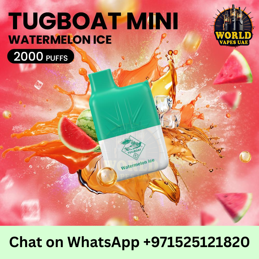 Tugboat Mini 2000 Puffs 2% Disposable Vape – Available in Dubai & UAE