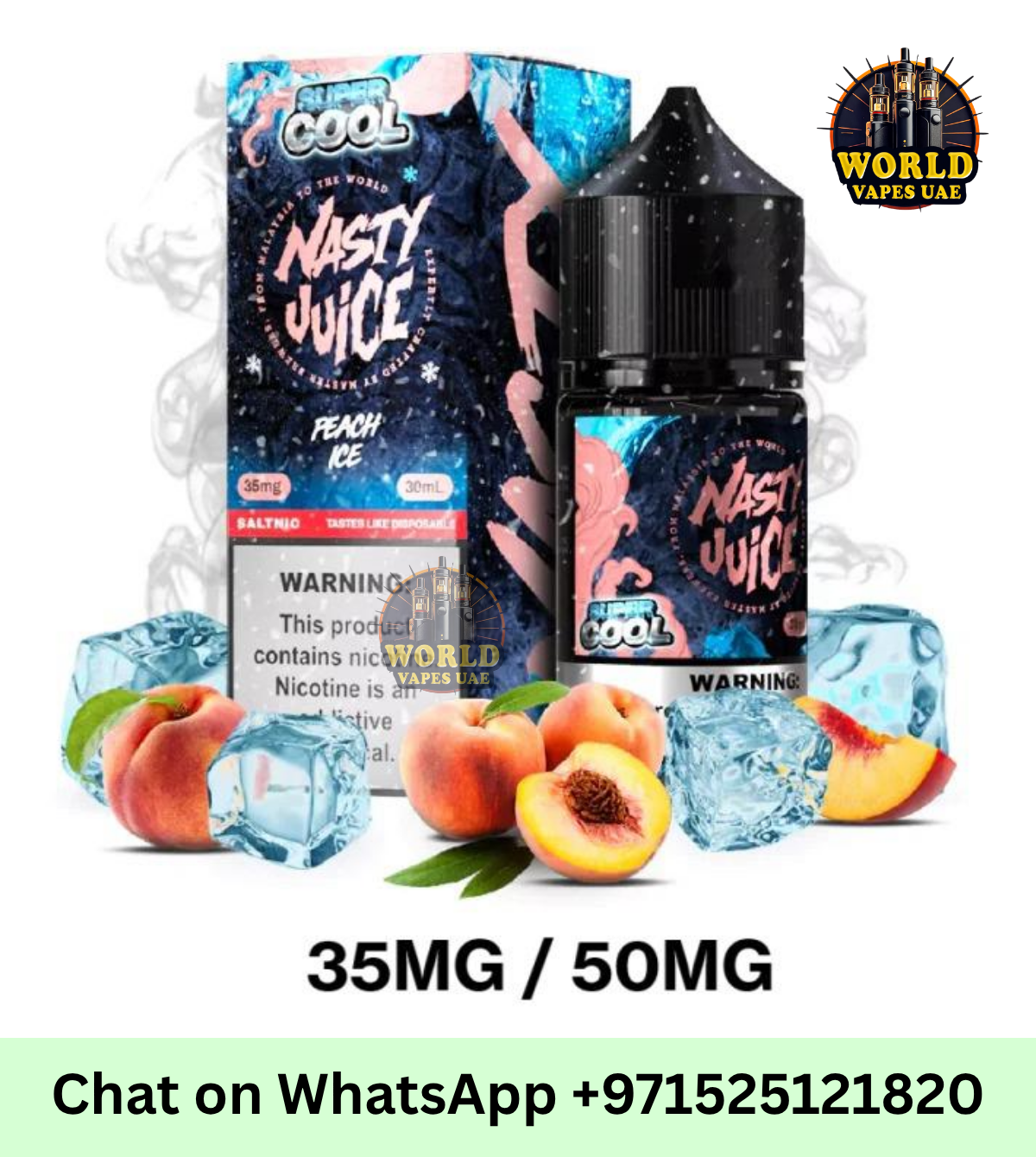 Nasty Smooth Series Salt Nic 30ml 50mg UAE Pod Vape E-Liquid