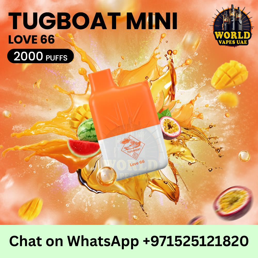 Tugboat Mini 2000 Puffs 2% Disposable Vape – Available in Dubai & UAE