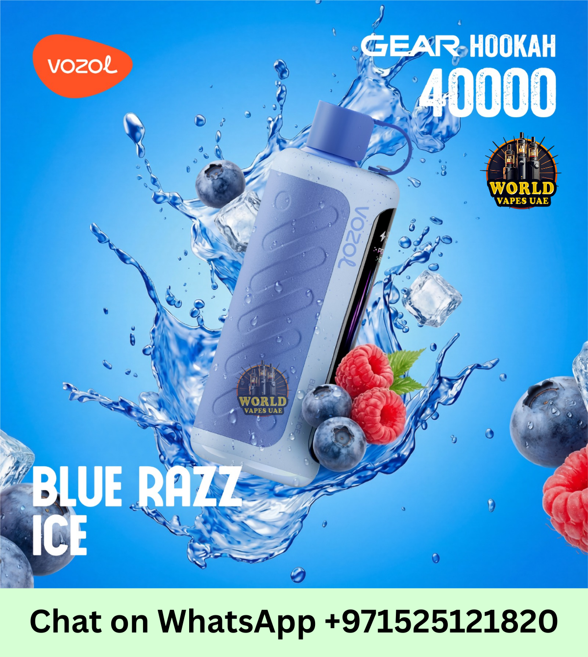 Vozol Gear Hookah 40000 Puffs Disposable Vape in Dubai UAE