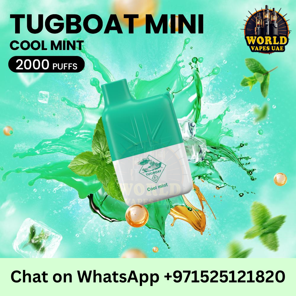 Tugboat Mini 2000 Puffs 2% Disposable Vape – Available in Dubai & UAE