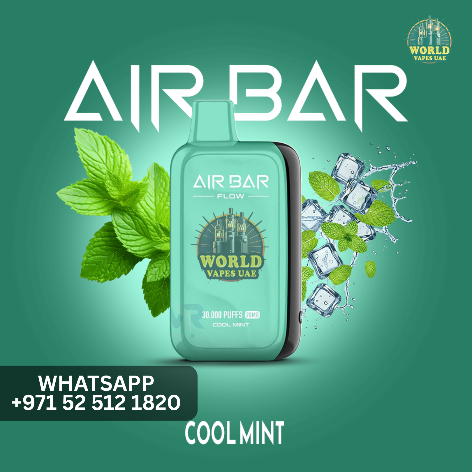 Air Bar Flow 30000 Puffs Disposable Vape | All Flavors | World Vapes
