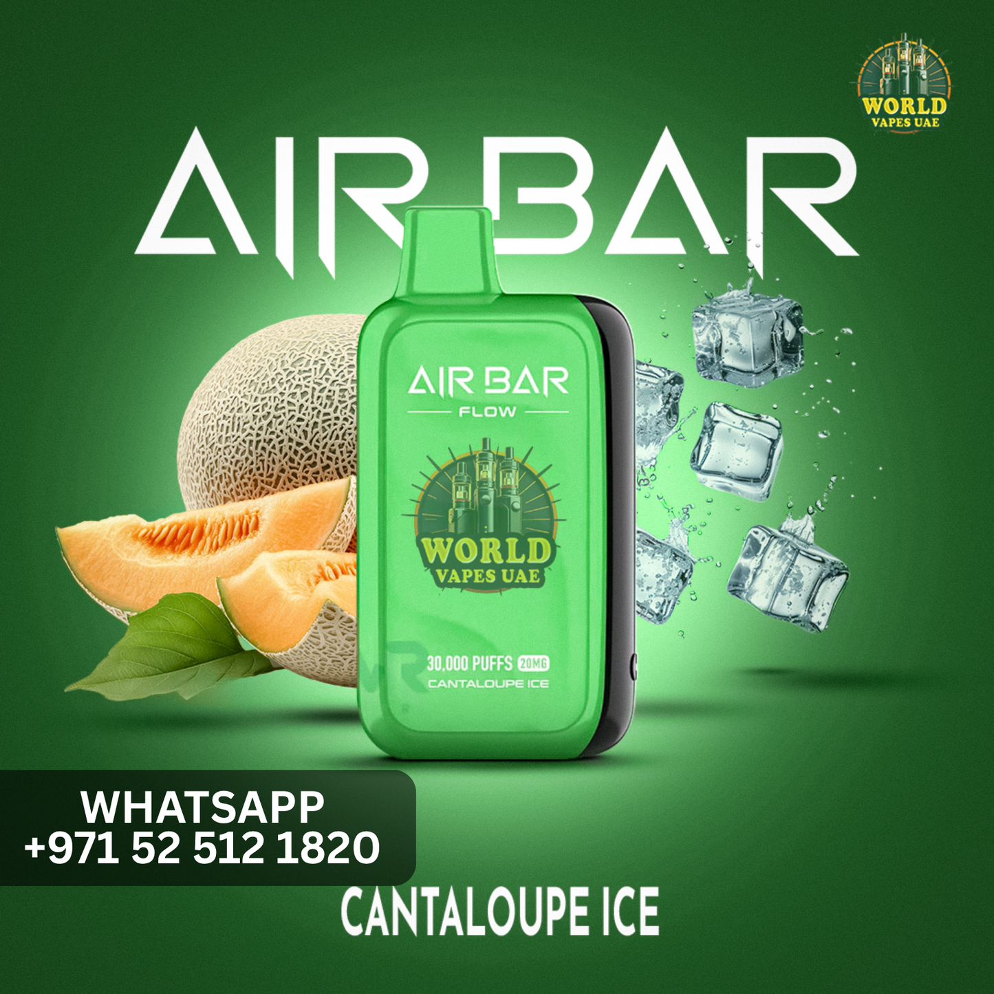 Air Bar Flow 30000 Puffs Disposable Vape | All Flavors | World Vapes