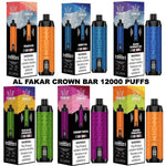 Al Fakher Crown Bar 12000 Puffs DTL Vape in UAE | Mesh Coil Device