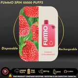 Fummo Spin 10000 Puffs Disposable Vape in Dubai, UAE | Rechargeable