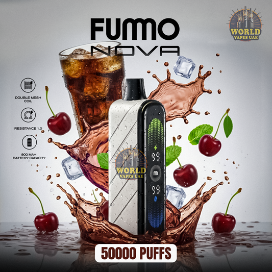 FUMO NOVA Disposable Vape – 50,000 Puffs | Double Mesh Coil