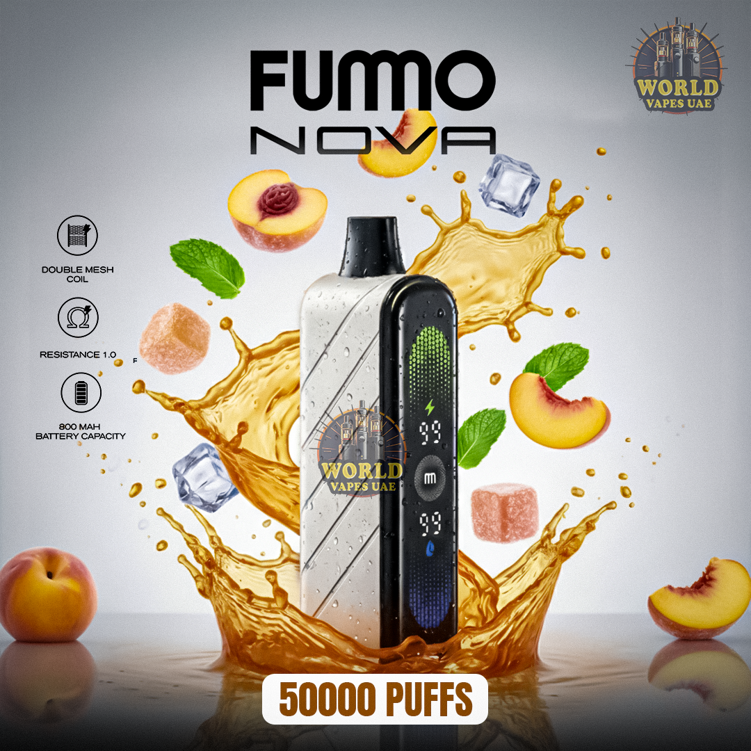 FUMO NOVA Disposable Vape – 50,000 Puffs | Double Mesh Coil