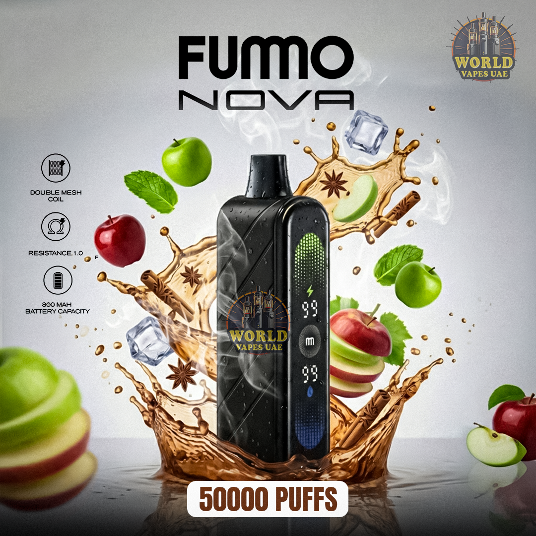 FUMO NOVA Disposable Vape – 50,000 Puffs | Double Mesh Coil