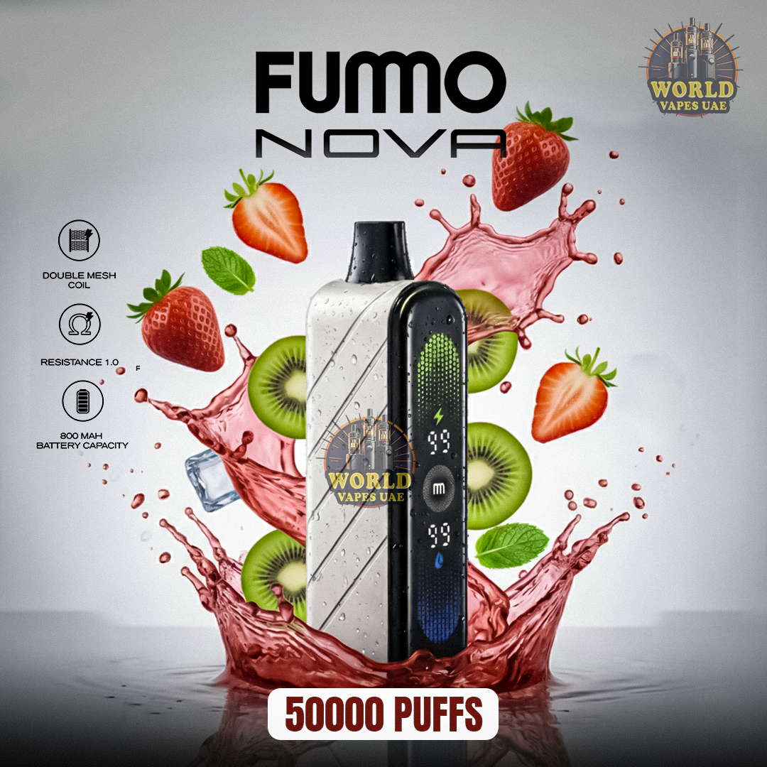 FUMO NOVA Disposable Vape – 50,000 Puffs | Double Mesh Coil