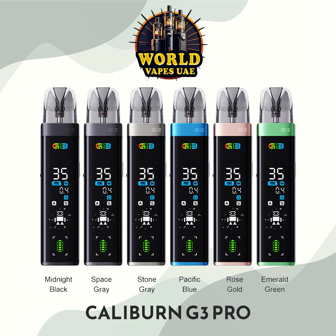 UWELL CALIBURN G3 PRO pod system in six colors