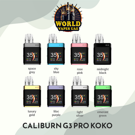 Caliburn G3 Pro KOKO - 35W Screen Pod Kit | World Vapes UAE