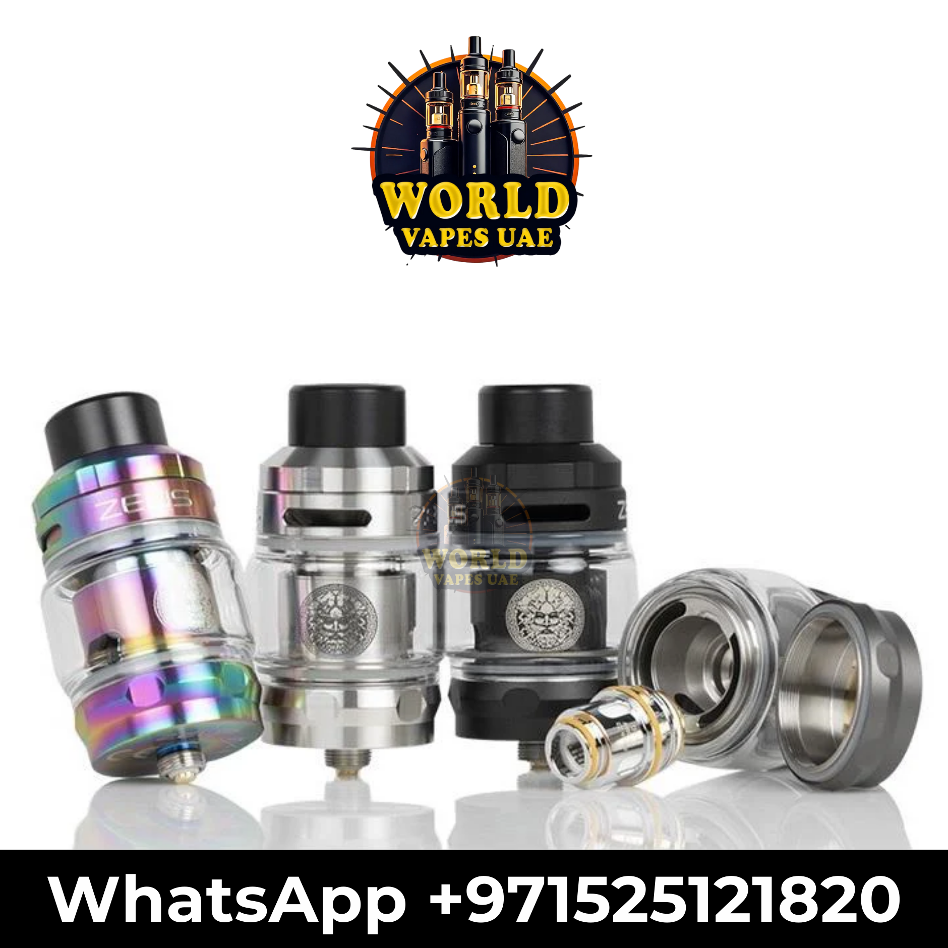 GeekVape Zeus Sub-Ohm Tank – Leakproof Mesh Coil Tank Dubai UAE