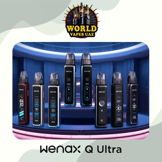Wenax Q Ultra Pod Kit - 30W Smart Vape | World Vapes UAE