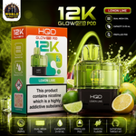 HQD Glow Pro 12K disposable pod 12000 puffs dual mesh coil