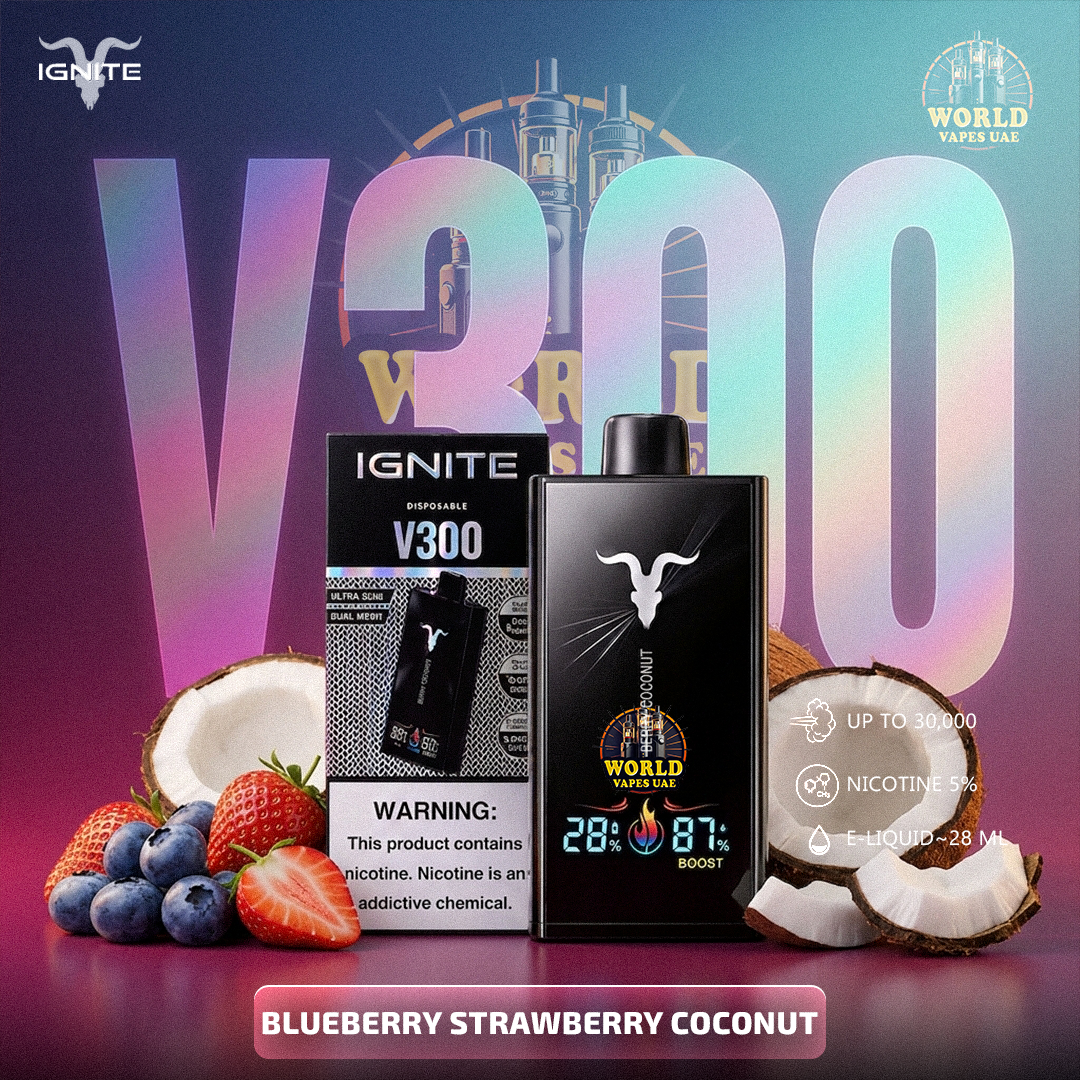 Buy IGNITE V300 Disposable Vape (30,000 Puffs, 5% Nicotine)