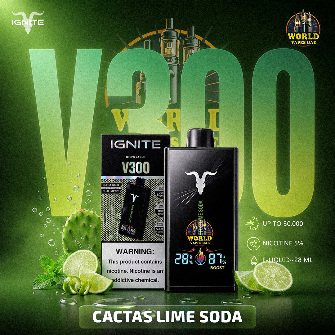 Buy IGNITE V300 Disposable Vape (30,000 Puffs, 5% Nicotine)
