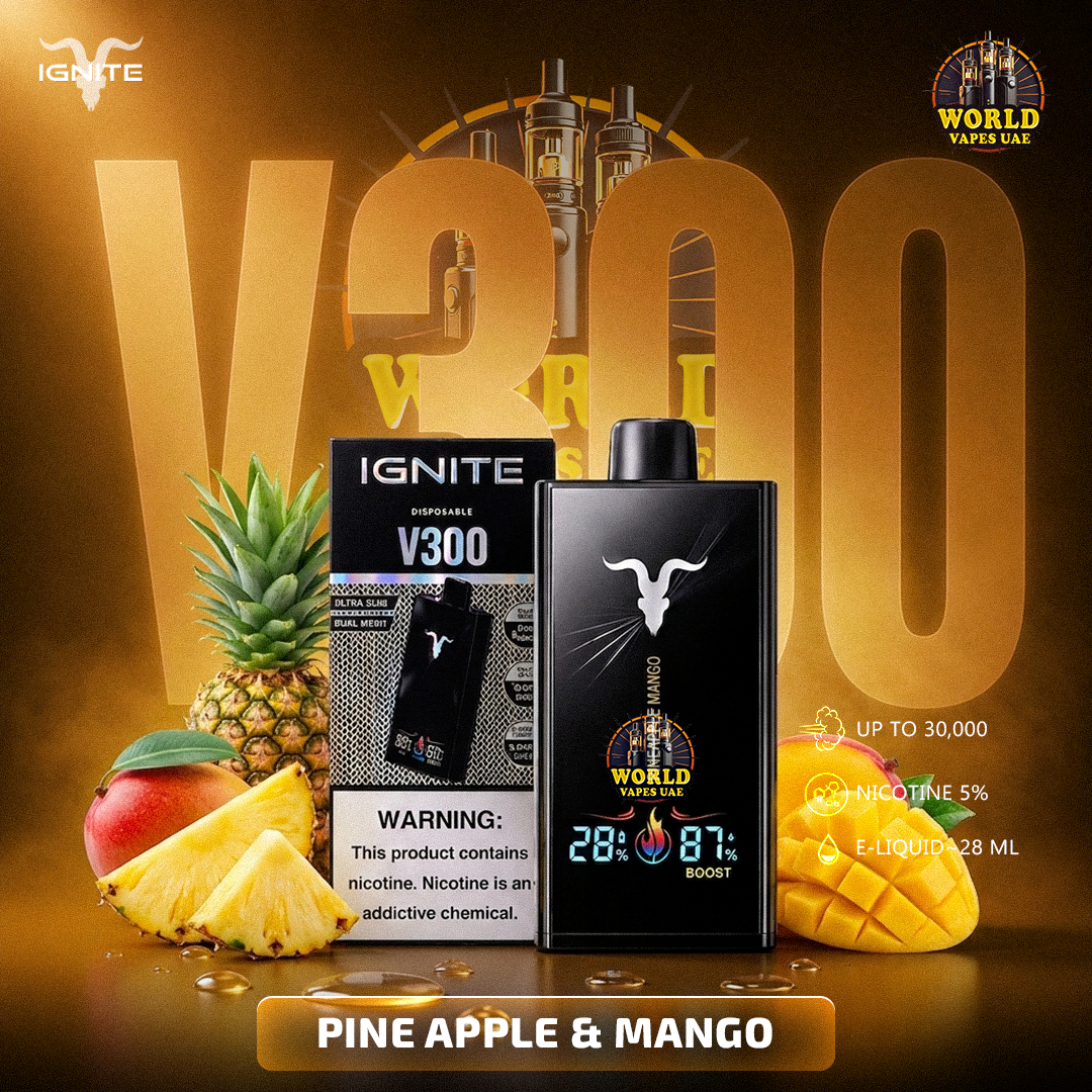 Buy IGNITE V300 Disposable Vape (30,000 Puffs, 5% Nicotine)