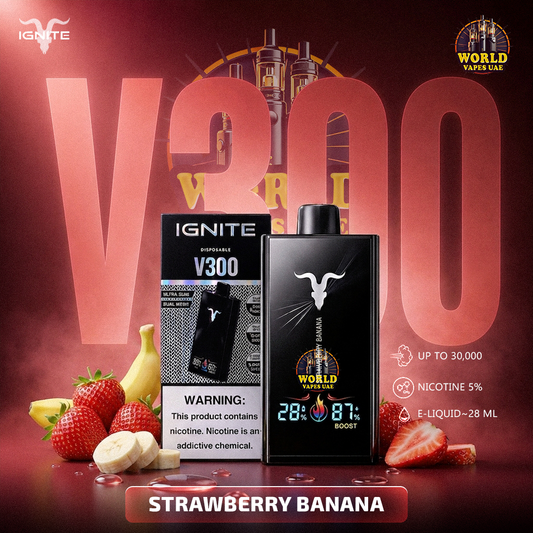 Buy IGNITE V300 Disposable Vape (30,000 Puffs, 5% Nicotine)