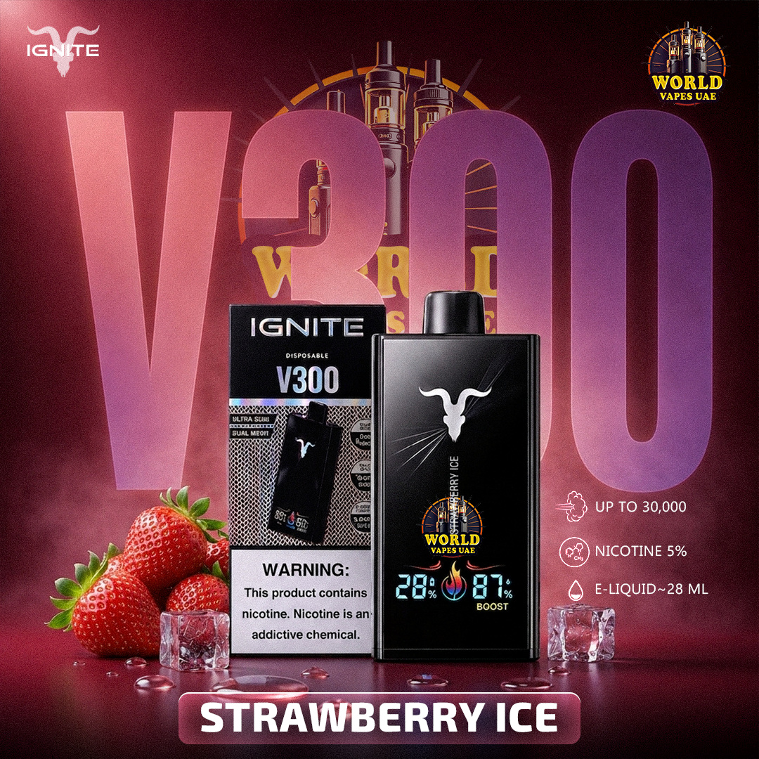 Buy IGNITE V300 Disposable Vape (30,000 Puffs, 5% Nicotine)