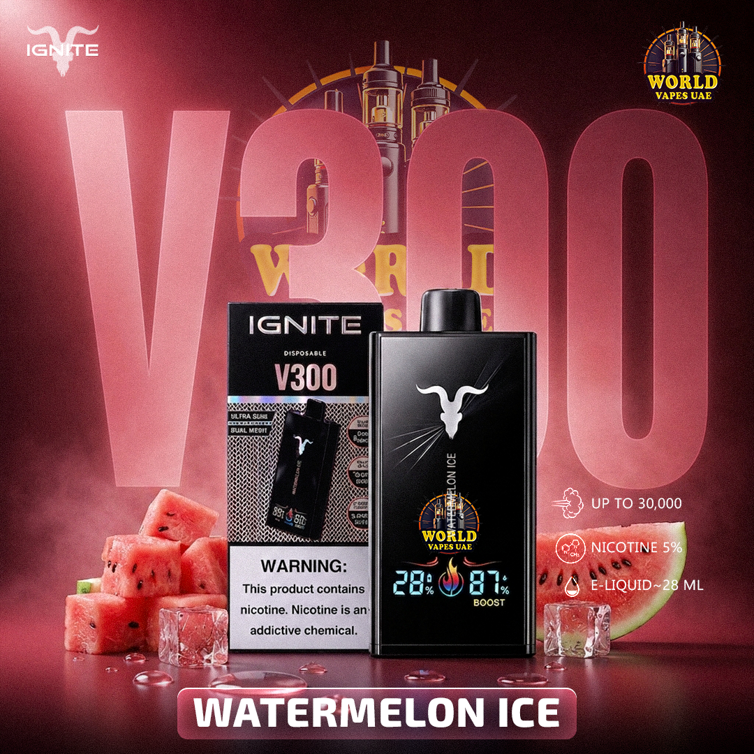 Buy IGNITE V300 Disposable Vape (30,000 Puffs, 5% Nicotine)