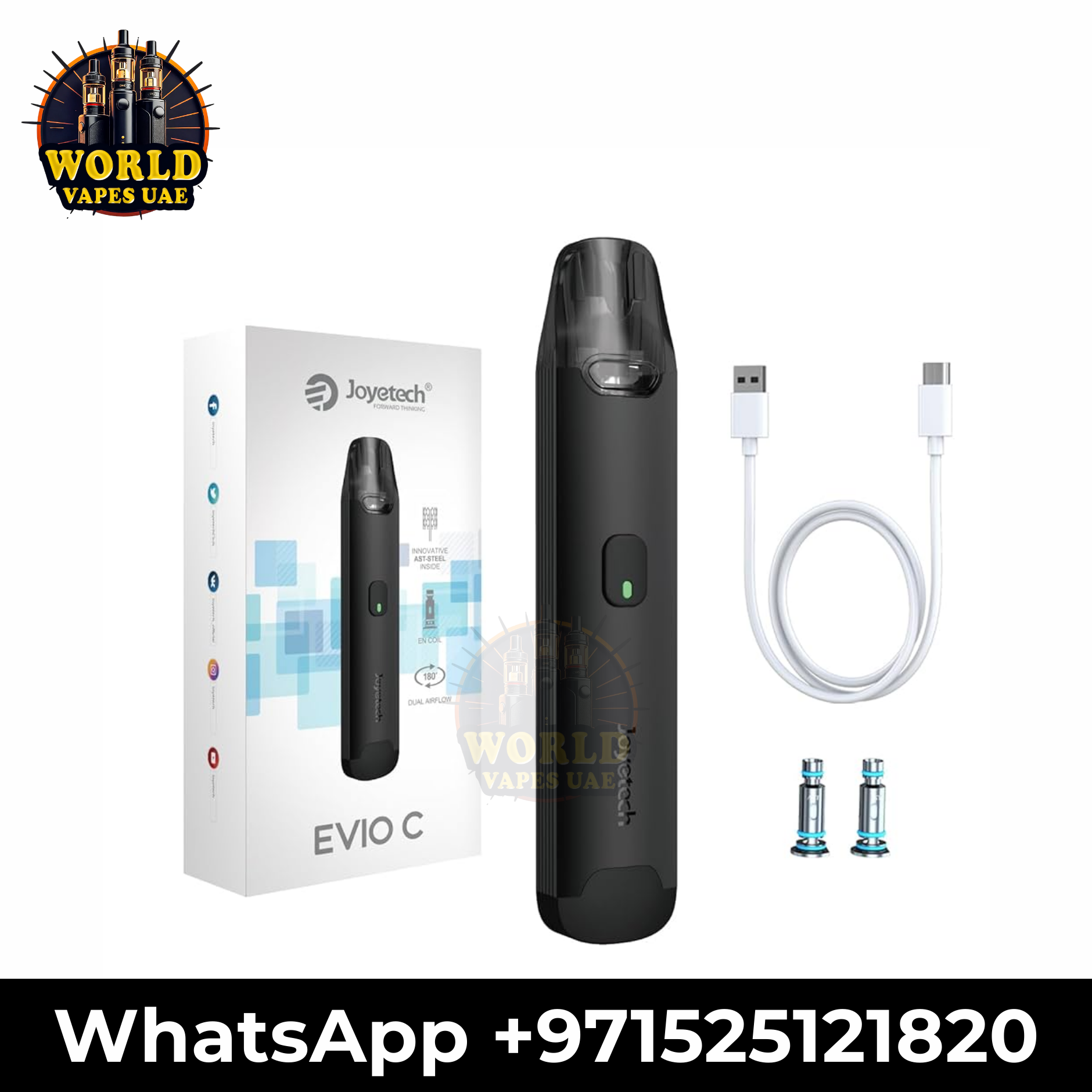 Joyetech Evio C Pod System Kit 800mAh 2ml Vape Device in Dubai