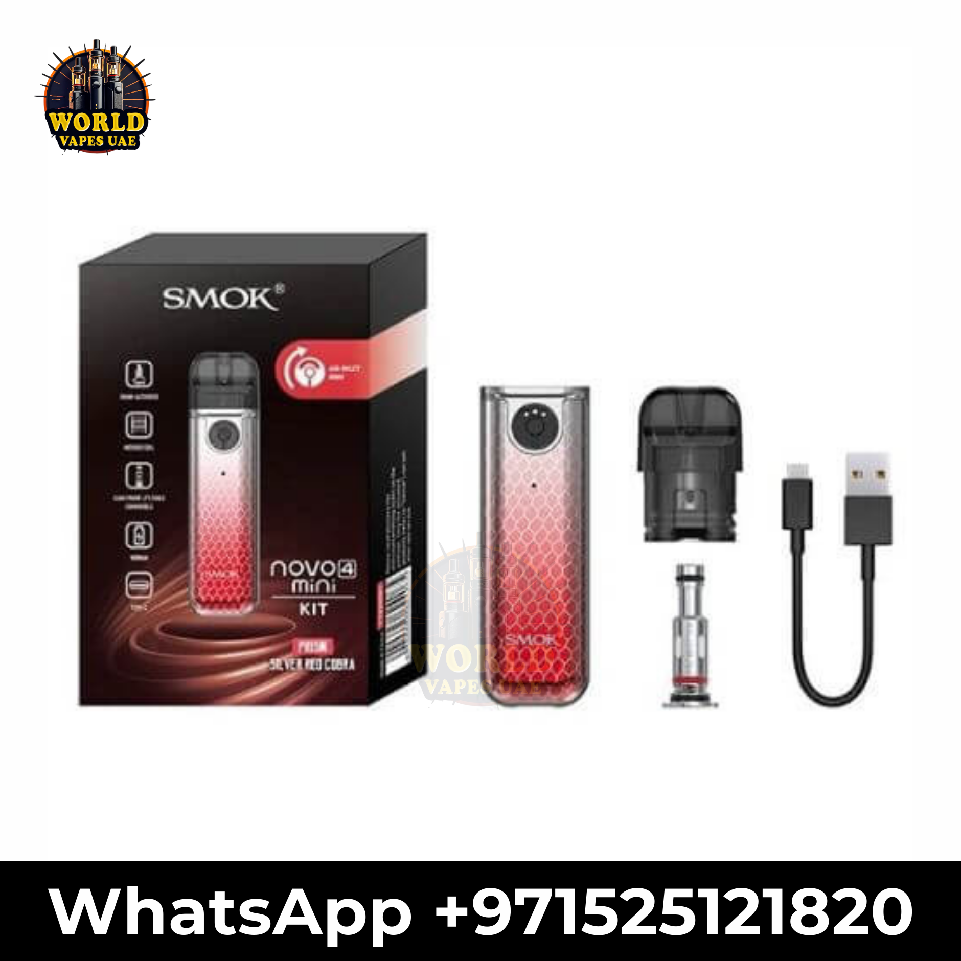SMOK NOVO 4 Mini Pod Kit 25W – Compact Vape Pod System Dubai UAE