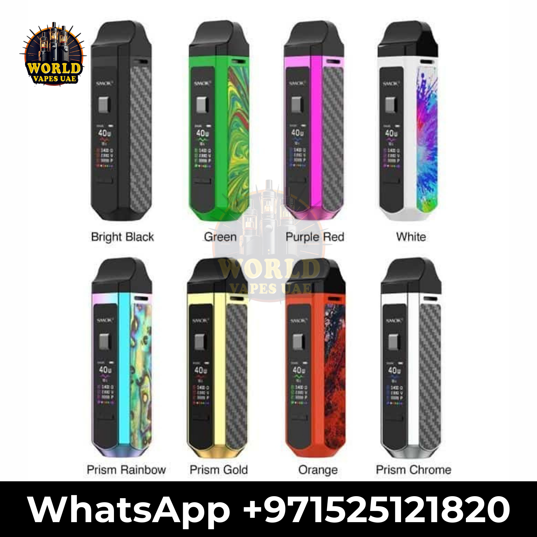SMOK RPM40 Pod Mod Kit 40W – Real Pod Vape Device in Dubai UAE