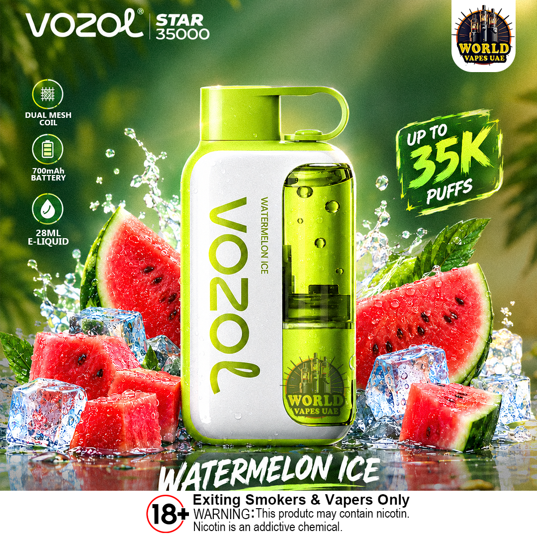 VOZOL Star 35000 Disposable Vape – 35,000 Puffs | 18 Flavors