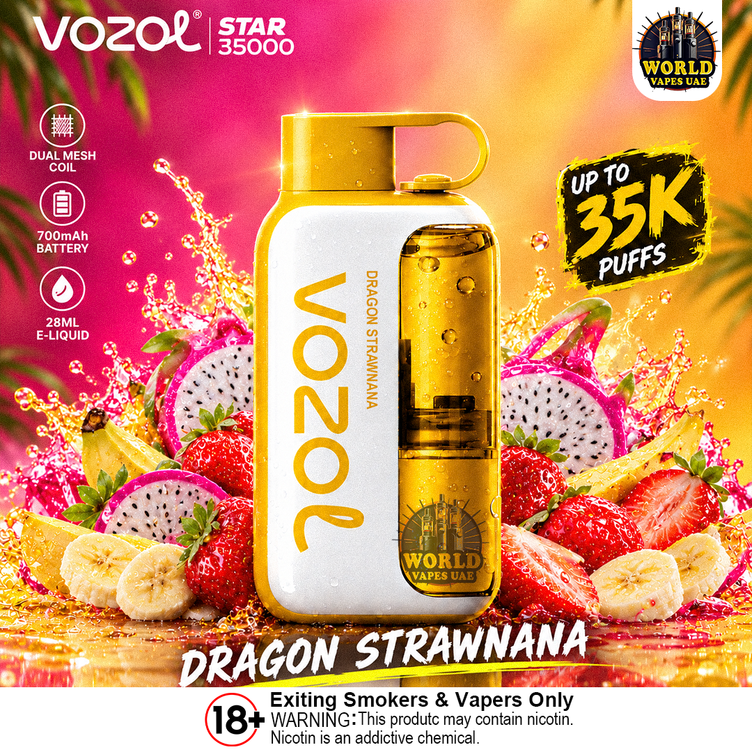VOZOL Star 35000 Disposable Vape – 35,000 Puffs | 18 Flavors