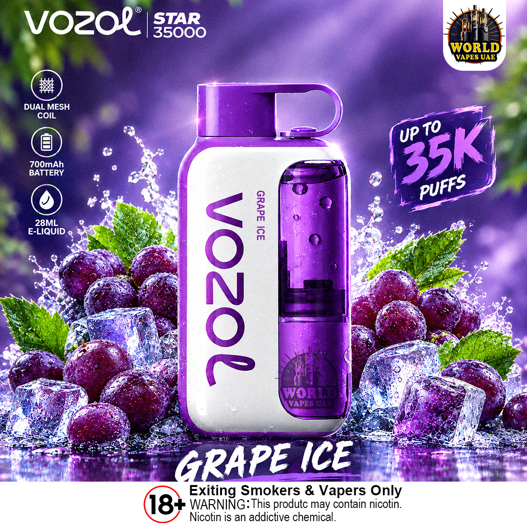VOZOL Star 35000 Disposable Vape – 35,000 Puffs | 18 Flavors