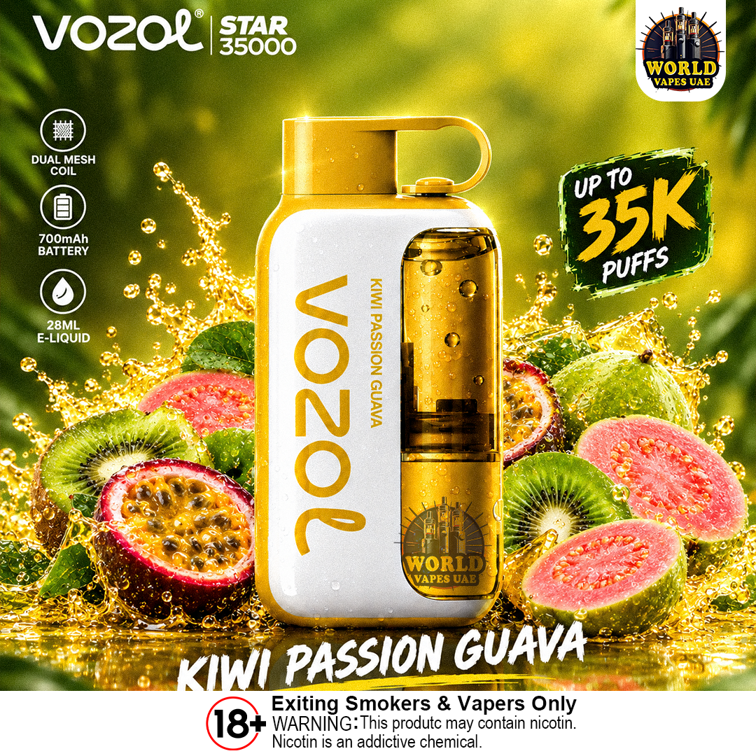 VOZOL Star 35000 Disposable Vape – 35,000 Puffs | 18 Flavors