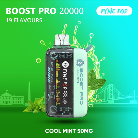 PYNE POD Boost Pro 20000 Puffs Disposable Vape in UAE | Dual Mode, 5% Nicotine