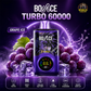 BOUNCE TURBO 60000 Grape Ice disposable vape 60000 puffs