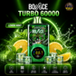 BOUNCE TURBO 60000 Lemon Mint disposable vape 60000 puffs